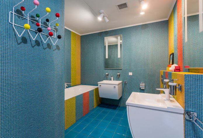 Mosaik im Badezimmer