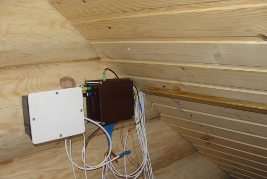 Installation der Treppenbeleuchtung