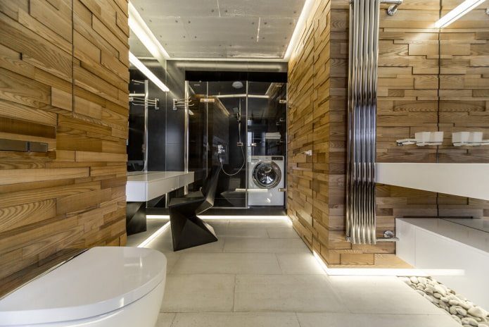 Bodenbeleuchtung im Badezimmer