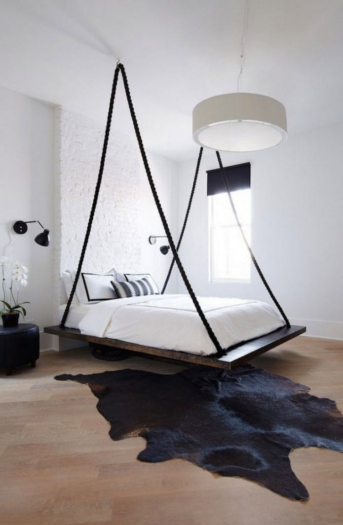 Hängebett im Schlafzimmer