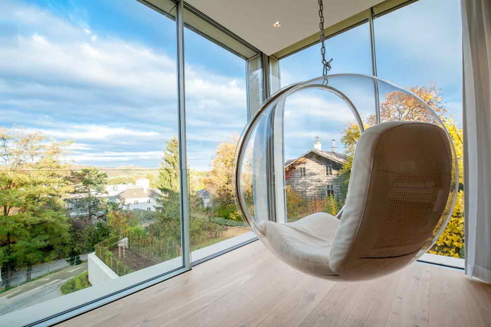 Ballstuhl für den Balkon