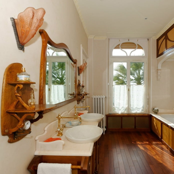 Badezimmer im Jugendstil