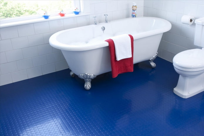 Gummiböden für Badezimmer