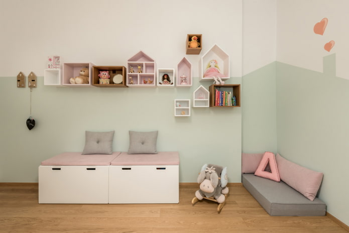 Regaldesign im Kinderzimmer
