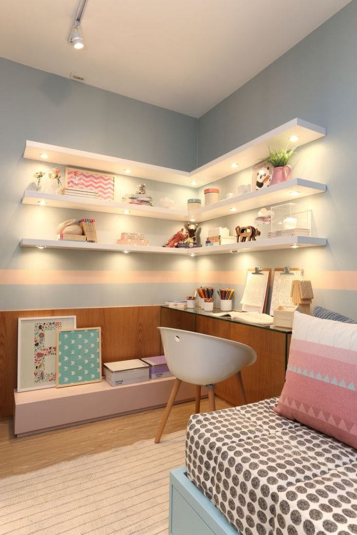 Regaldesign im Kinderzimmer