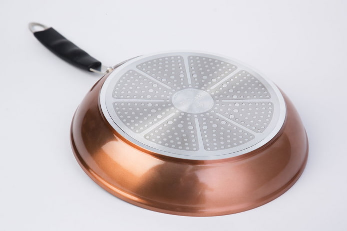 Aluminium-Bratpfanne für Induktionsherd