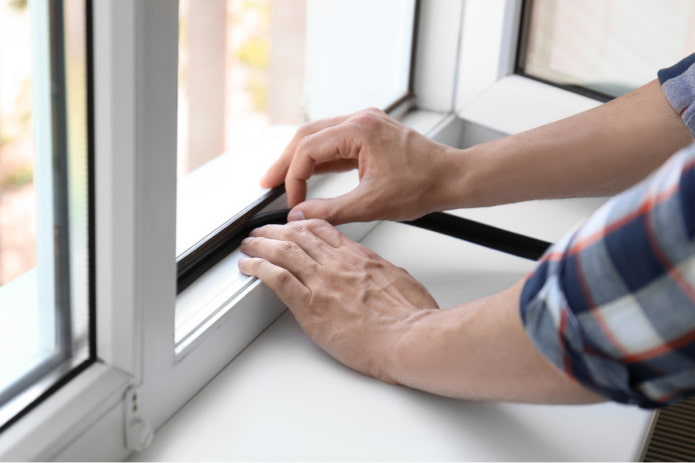 Dichtung an PVC-Fenstern austauschen