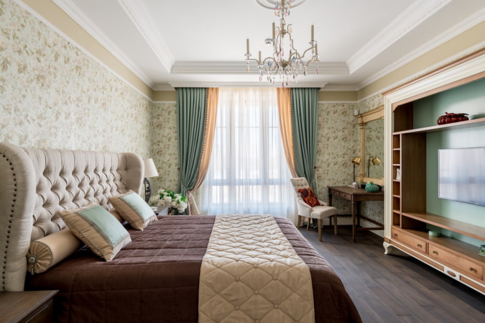 Schlafzimmer im klassischen Stil