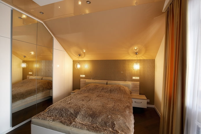 Decke im Schlafzimmer