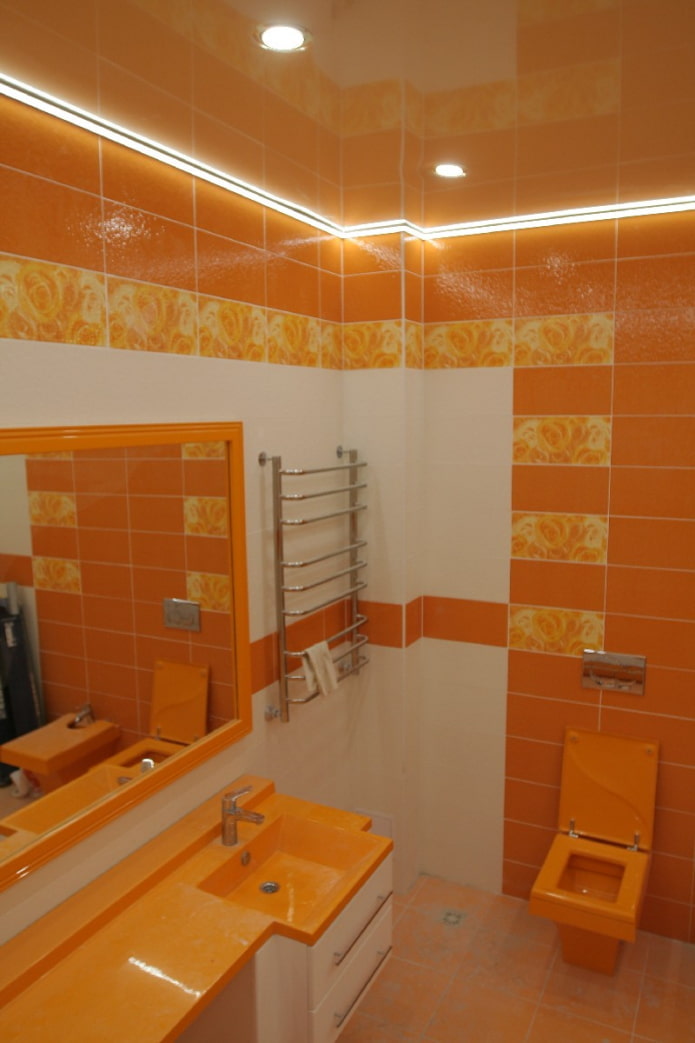 Spanndecke im Badezimmer