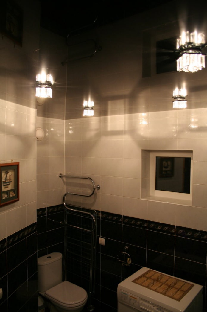Spanndecke im Badezimmer