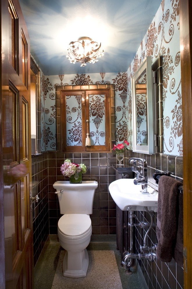 Spanndecke im Badezimmer