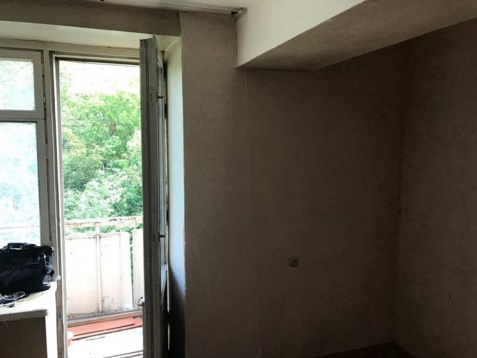 Schlafzimmer vorher