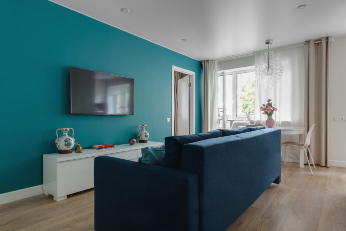 Renoviertes Wohnzimmer