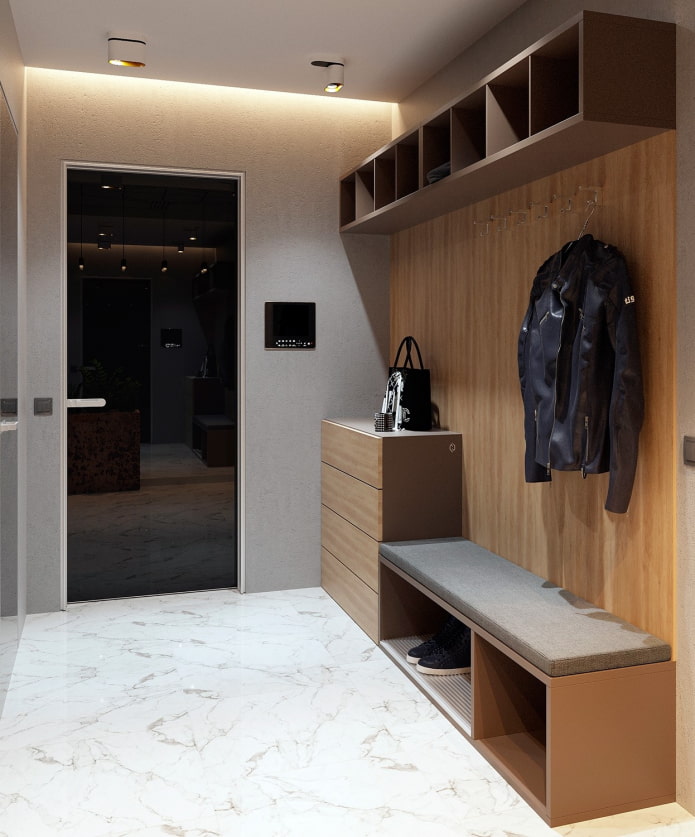 Flurdesign im modernen Stil