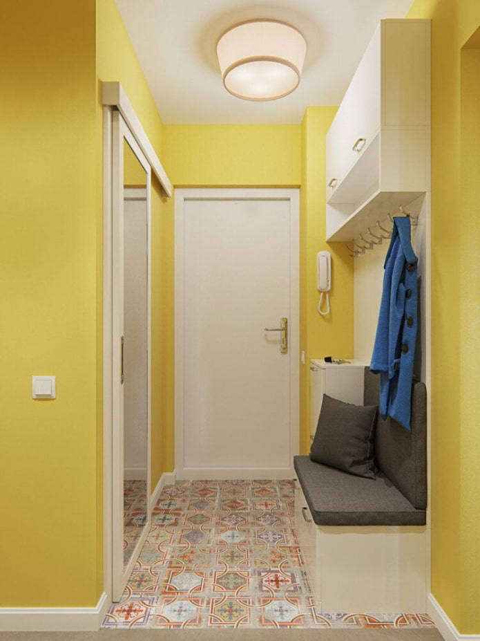 Flurdesign im modernen Stil