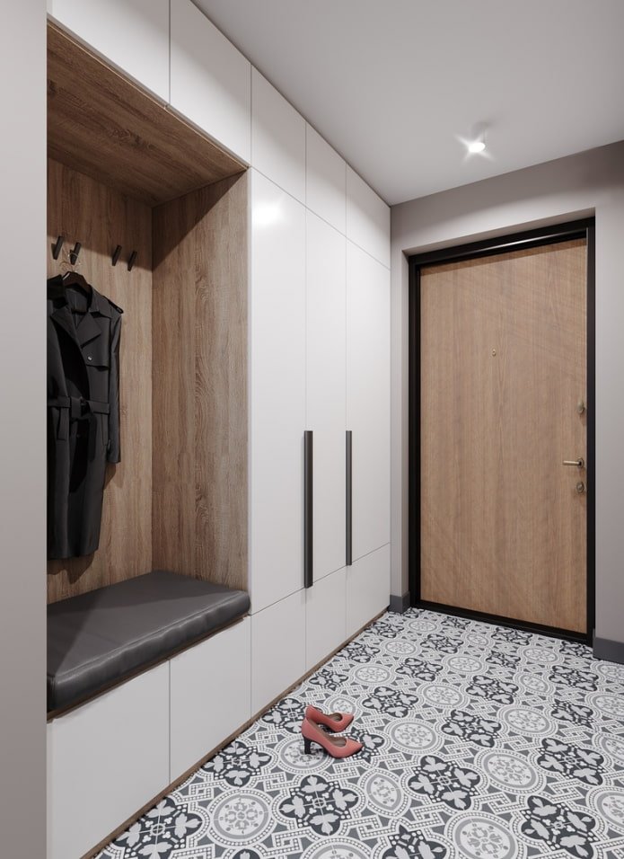 Flurdesign im modernen Stil