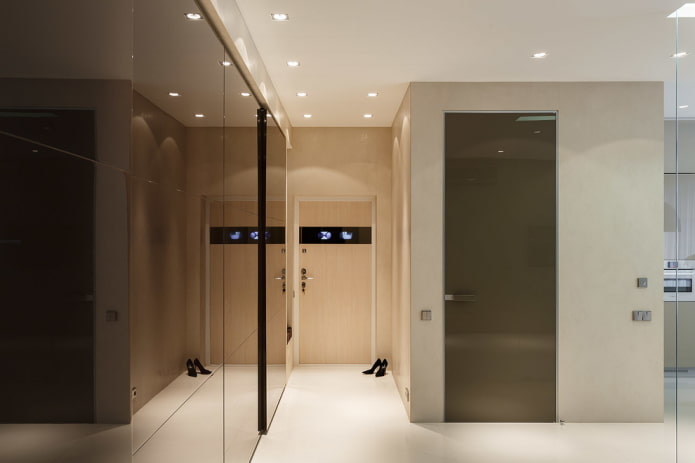 Flurdesign im High-Tech-Stil
