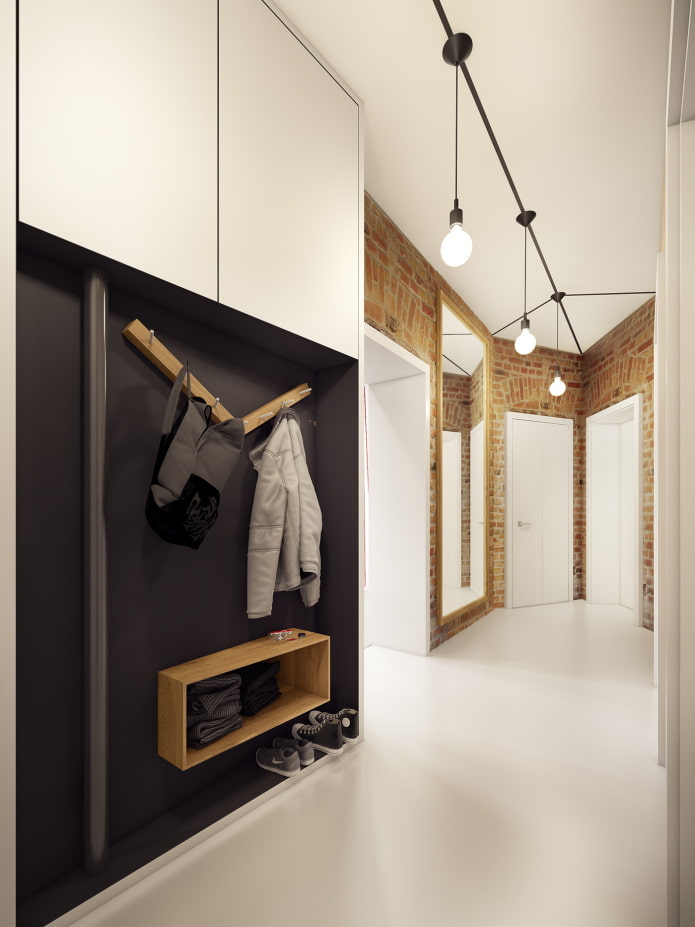 Flurdesign im Hightech-Stil