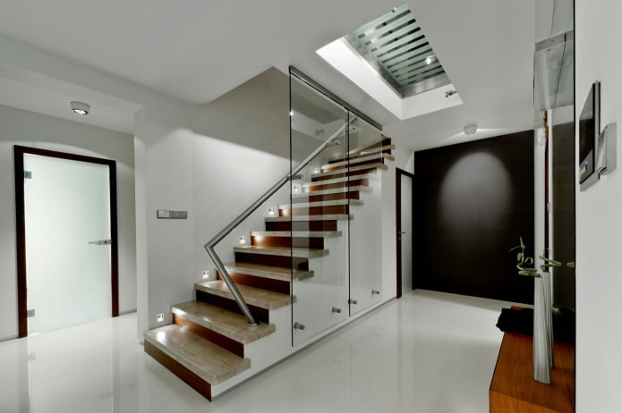 Flurdesign im Hightech-Stil