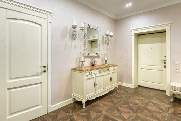 Flurdekoration im provenzalischen Stil