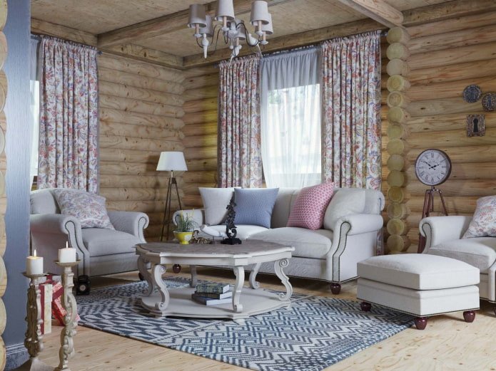 Wohnzimmer Provence