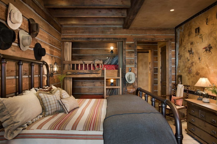 Landhaus-Schlafzimmer