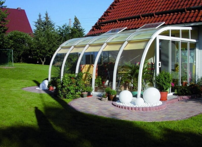 Polycarbonatveranda