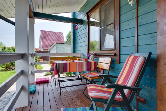 Offene Veranda
