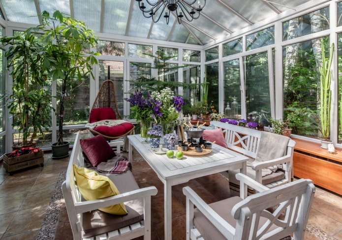 Geschlossene Veranda