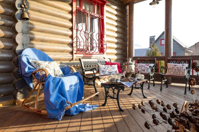 Offene Veranda