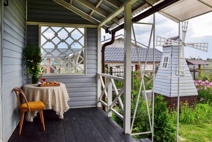 Offene Veranda