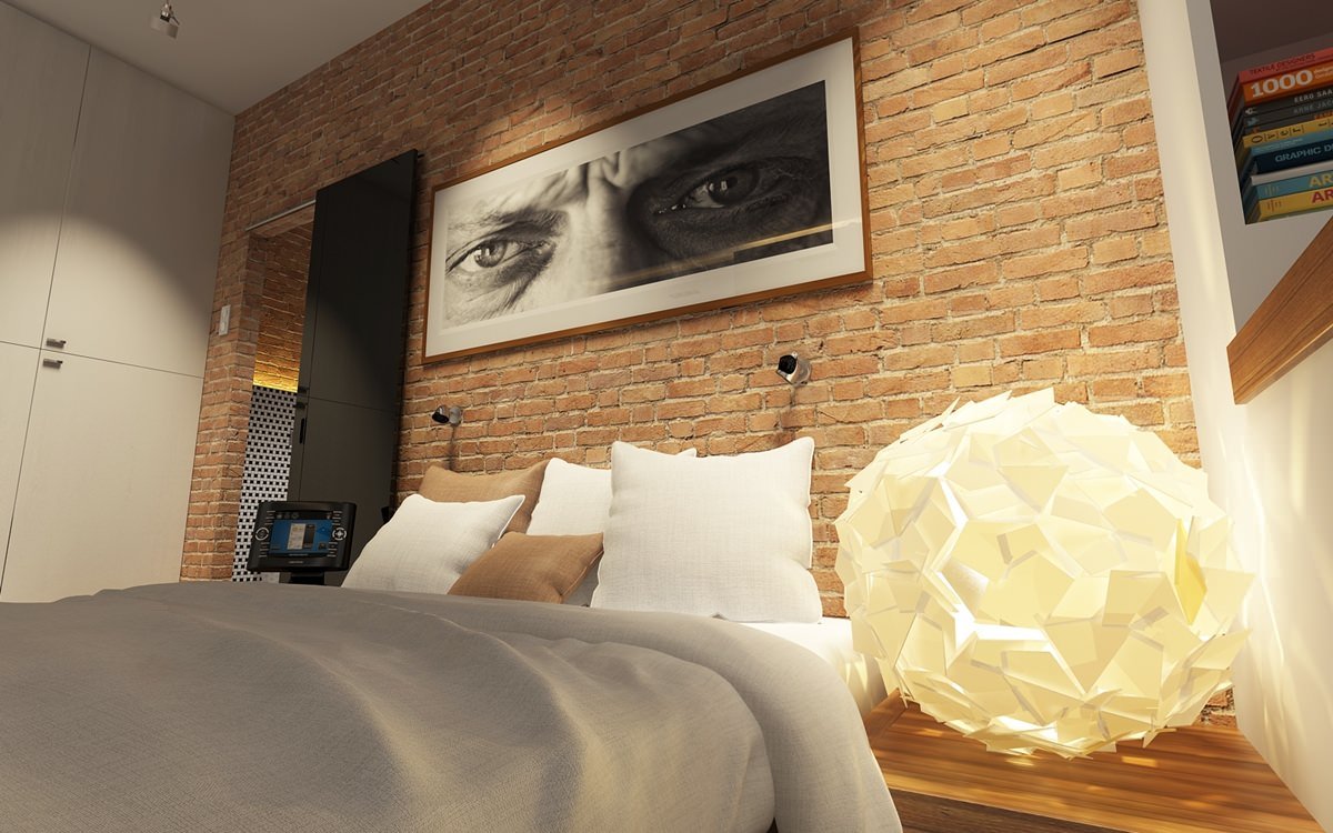Schlafzimmer im Studio