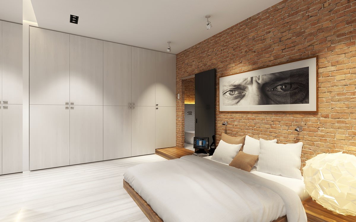 Schlafzimmer im Studio