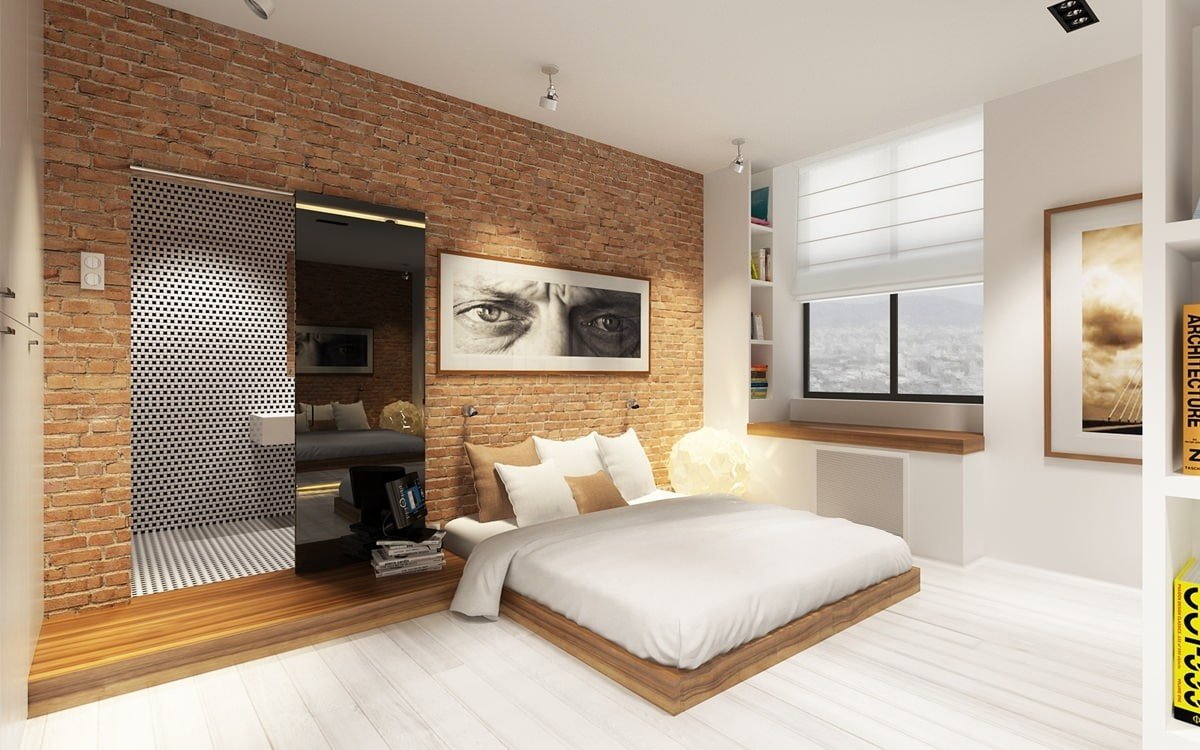 Schlafzimmer im Studio