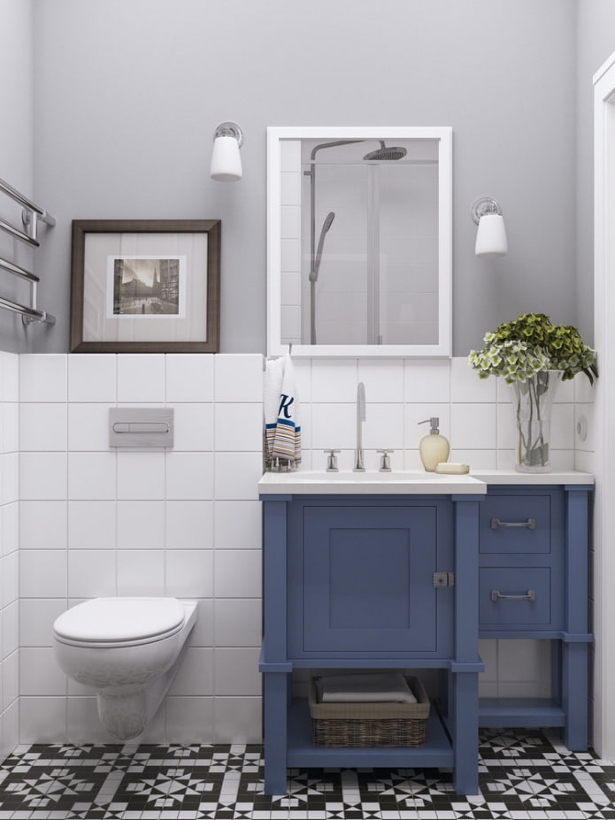 Toilette, Spiegel