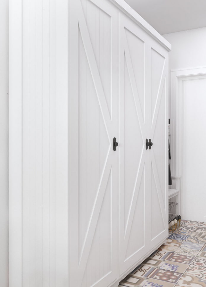Garderobe im Flur