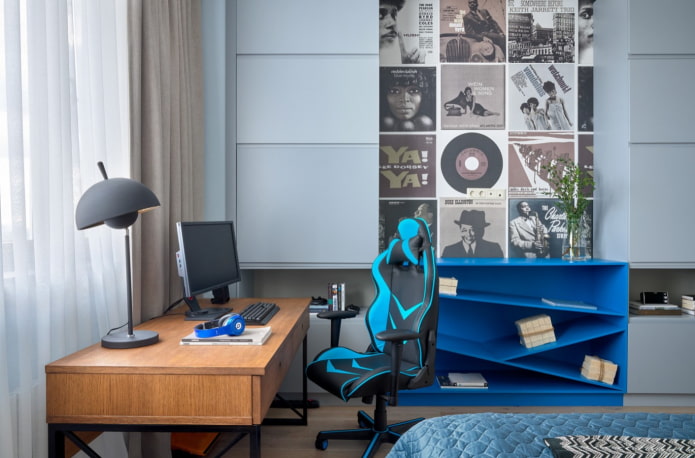 Gaming-Stuhl für einen Schüler