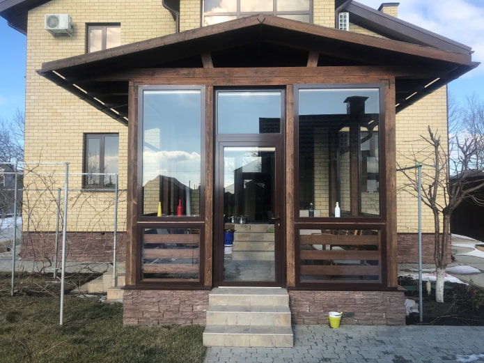 Verglaste Veranda
