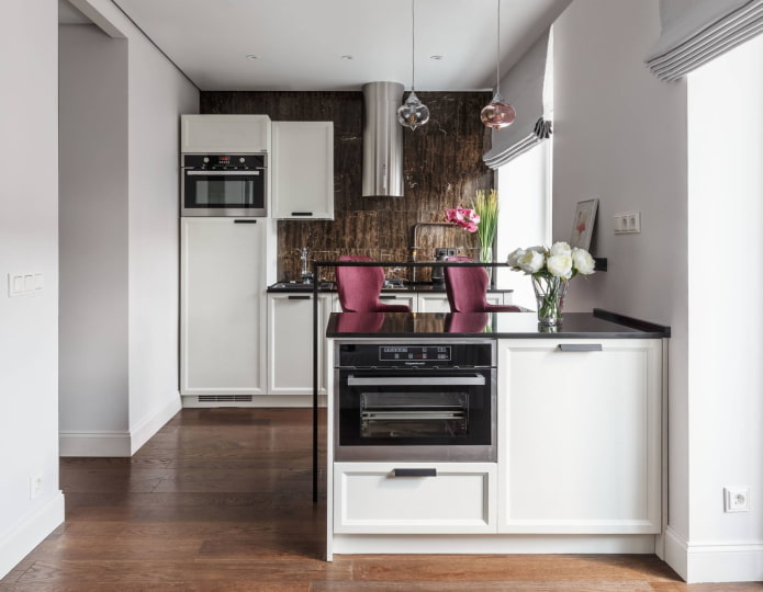 Backofen in der Insel