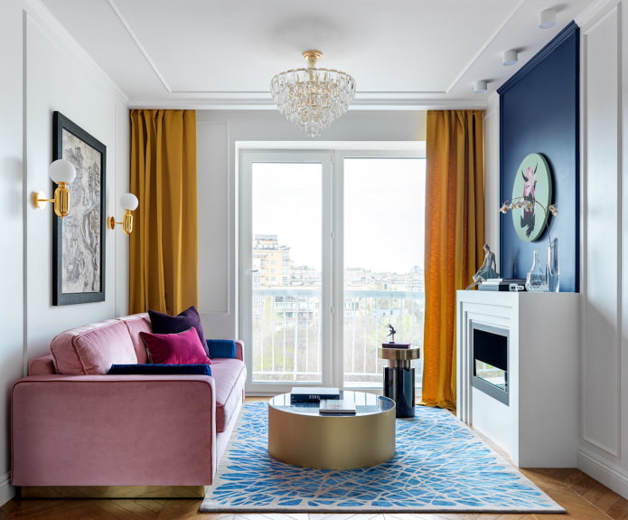 helle Akzente im Interieur