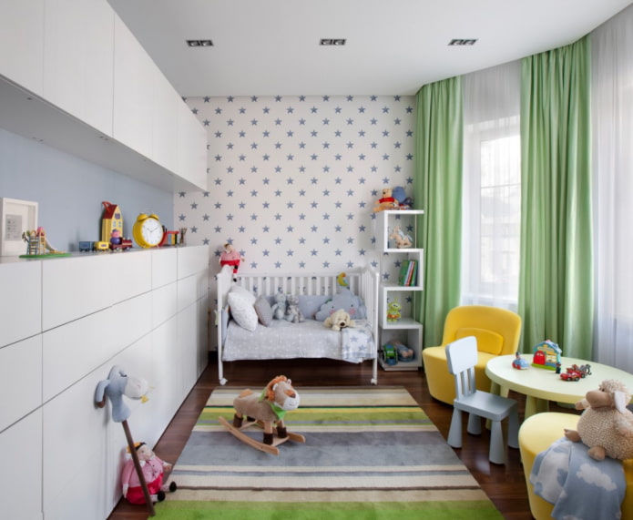 Aufbewahrung im Kinderzimmer