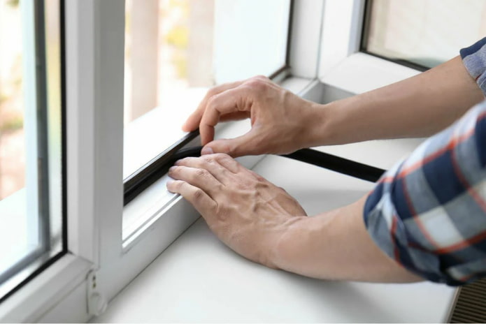 Austausch der PVC-Fensterdichtung