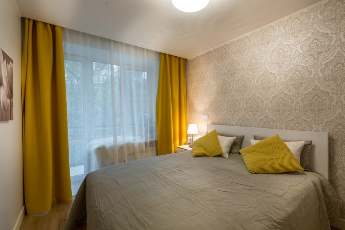 Wanddekoration in einer Chruschtschow-Wohnung