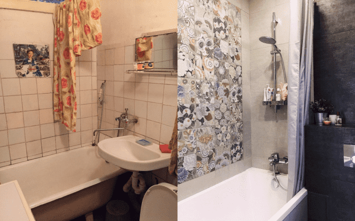 Fotos vor und nach der Renovierung