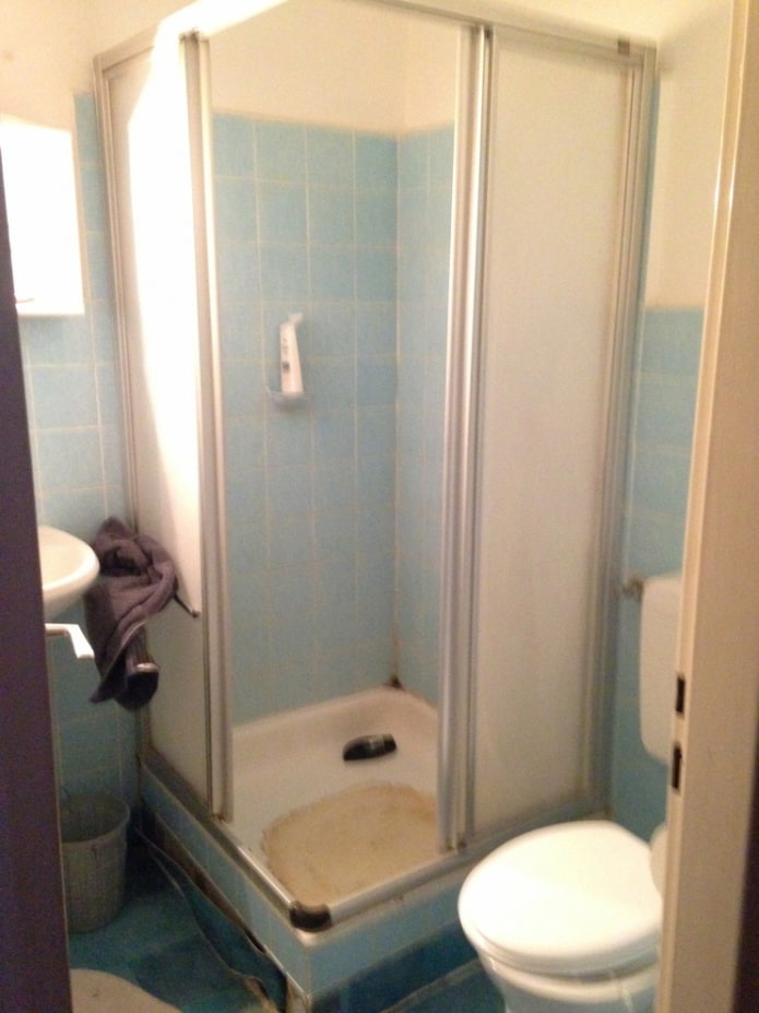 Dusche vorher