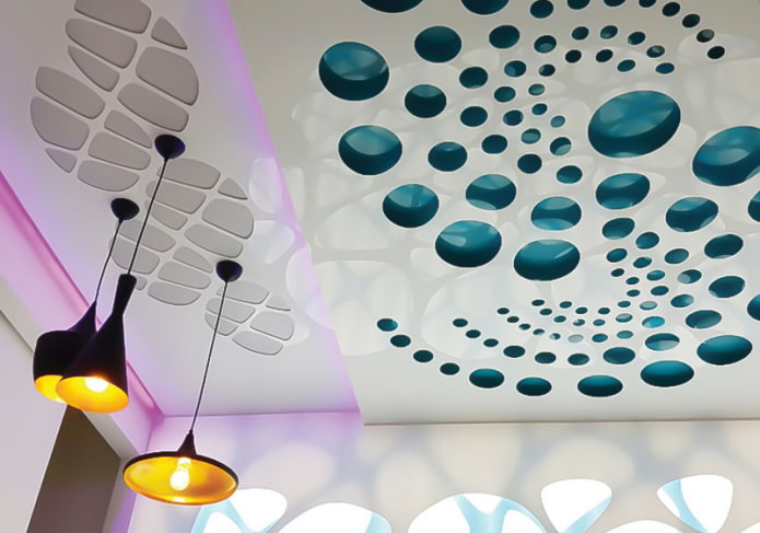 perforierte Decke