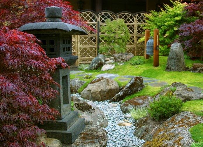 Japanischer Steingarten