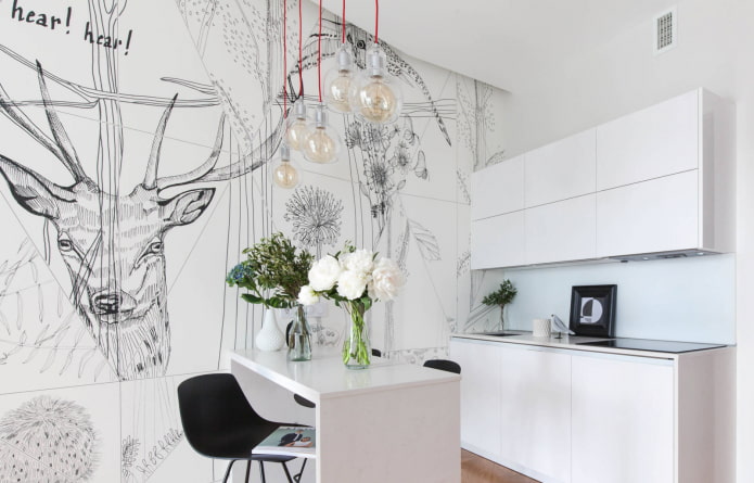 moderne Wandmalerei