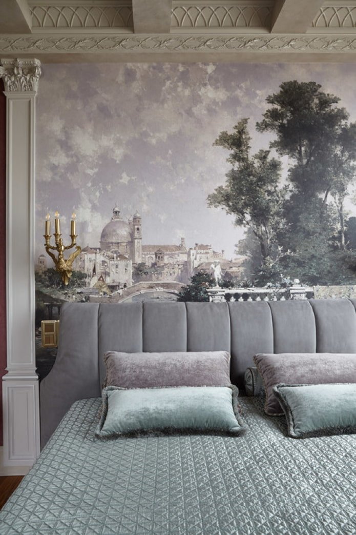 Landschaft im Schlafzimmer